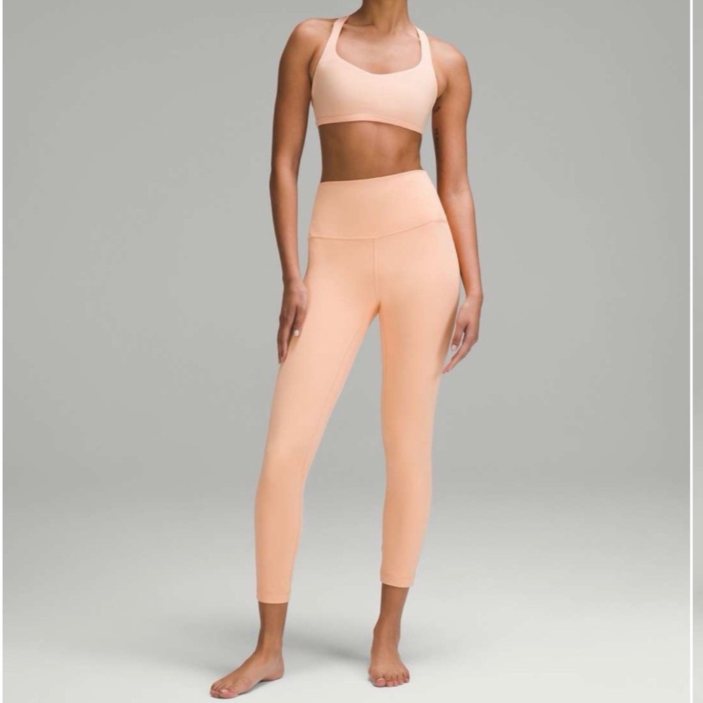 NWOT Lululemon Align 25” High Waist Leggings *Peach Bellini*